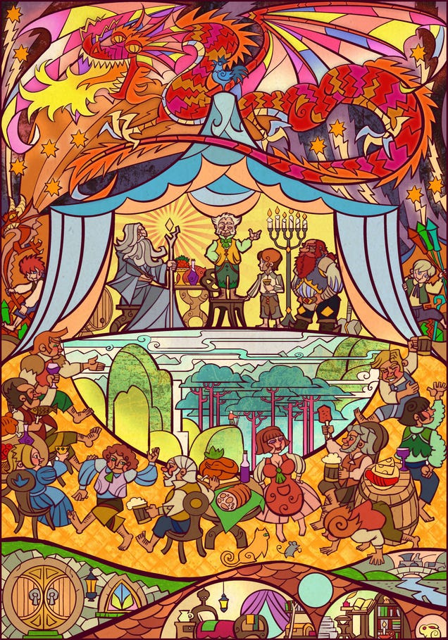 Wonderful Lord of the Rings Art That Goes On And On