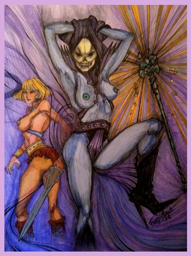 Check out Skeletor Saves, a He-Man-themed art show for a good cause (NSFW)