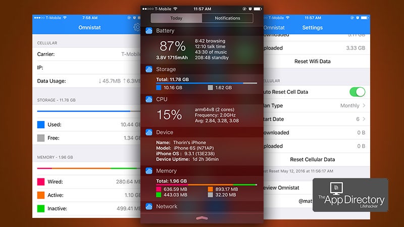 The Best System Monitor for iPhone