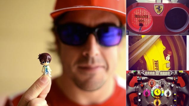 This Formula One Champ is a Big Japanese Role-Playing Game Geek