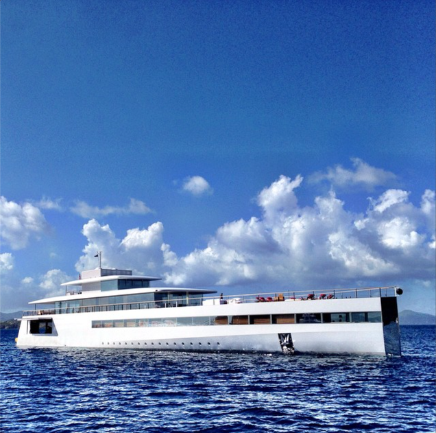 Steve Jobs Super Yacht