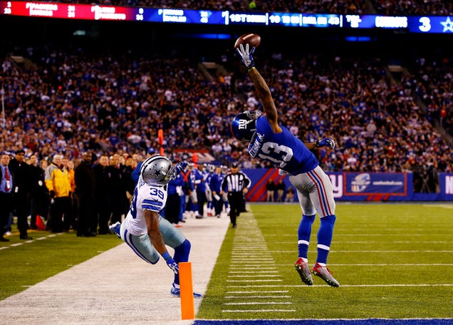 It Sure Looks Like Odell Beckham Jr. Made That Catch With Three Fingers