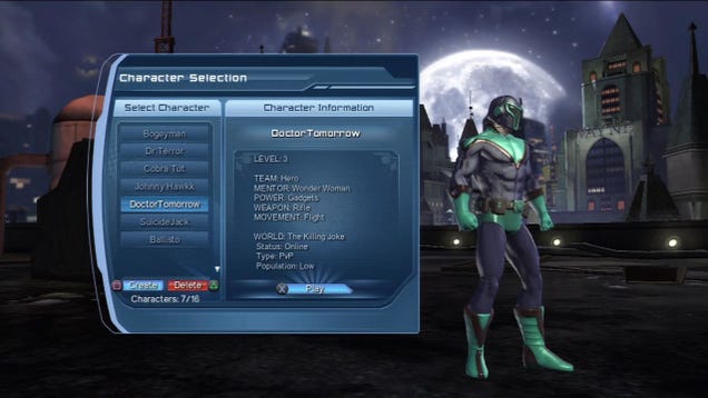 Why Jim Lee Can't Reveal His True Character in DC Universe Online