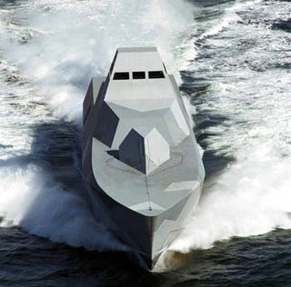 Navy Battleship with a Cloaking Device