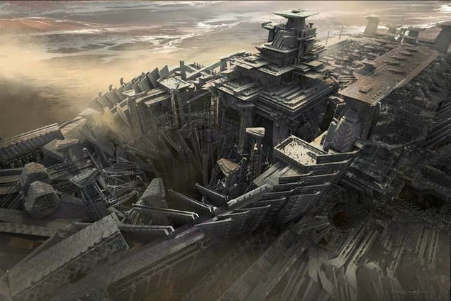 John Carter concept art transports you to the magnificent Barsoom