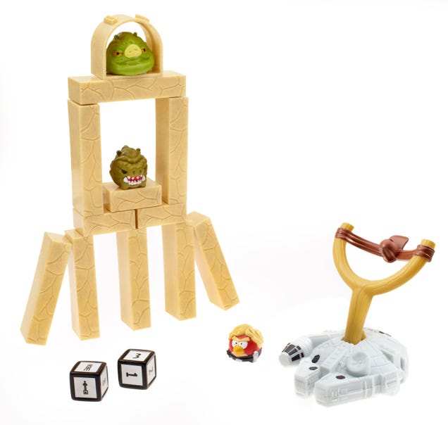 First look at the Angry Birds Star Wars crossover, behold the Pig Star!