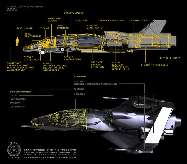Badass 90's Starfighter Design Lives On With Star Citizen