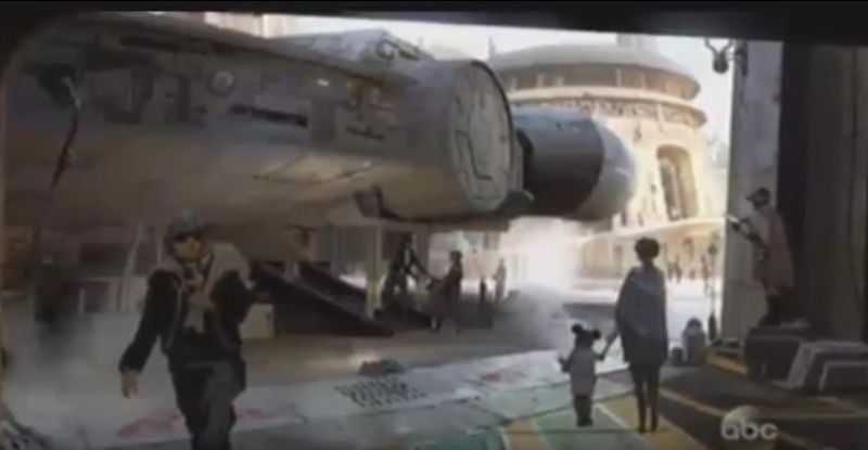 Un primer vistazo al prometedor parque de atracciones de Star Wars en Disneyland