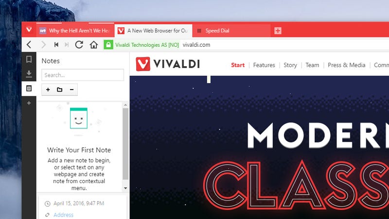 5 Reasons to Use to Vivaldi Instead of Chrome or Firefox