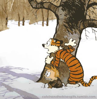 Spaceman Spiff (and other classic Calvin and Hobbes moments) in GIF form
