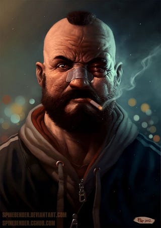 Zangief Looks a Little Meaner With his Shirt on