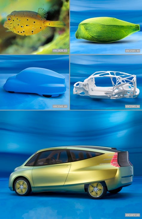 Mercedes bionic concept vehicle #3