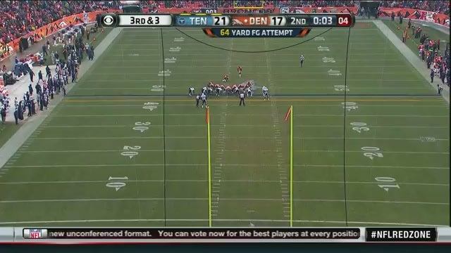 Matt Prater Makes Longest Field Goal In NFL History