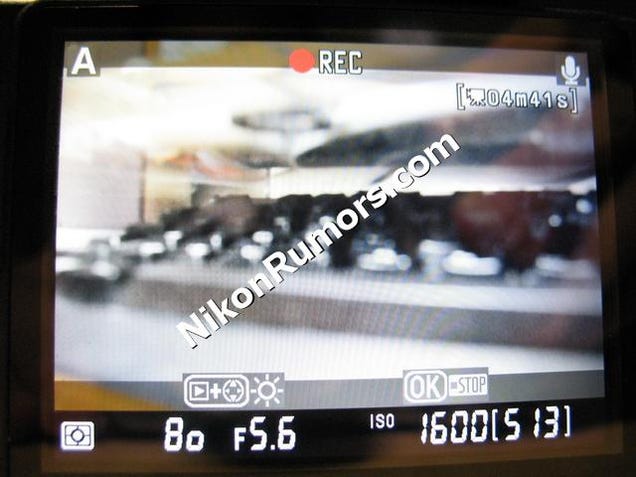 Nikon D90's DSLR Video Capture Mode Confirmed In Pictures