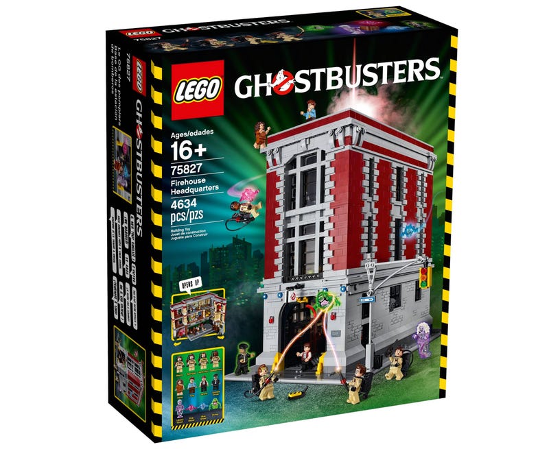 Our First Look Inside the Lego Ghostbusters Firehouse HQ Reveals So Many Wonderful Details