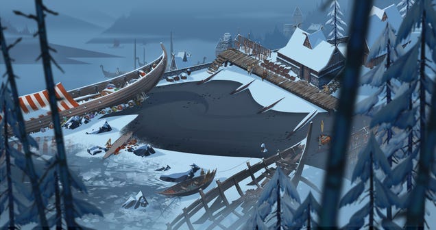 The Art Of The Banner Saga, One Of The Most Beautiful Video Games I've Ever Seen