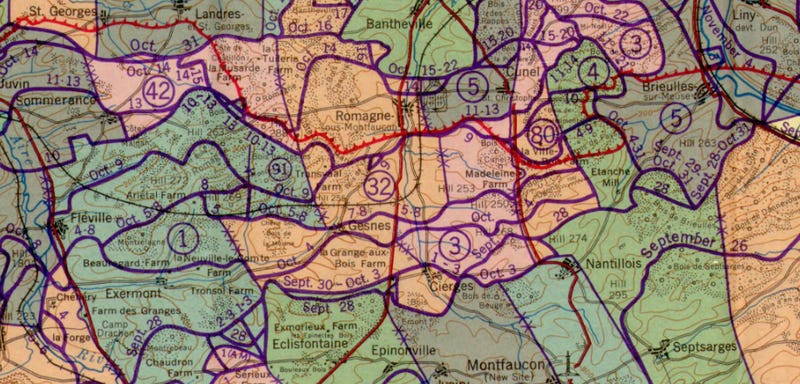 These Stunning Maps Show the Final Months of the First World War