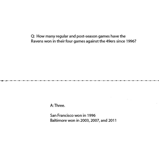 Use These Friday Night Flash Cards to Drop Some Knowledge on Super Bowl Sunday