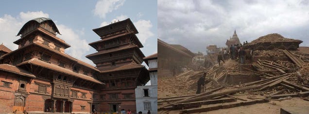 La devastación del terremoto de Nepal, en imágenes