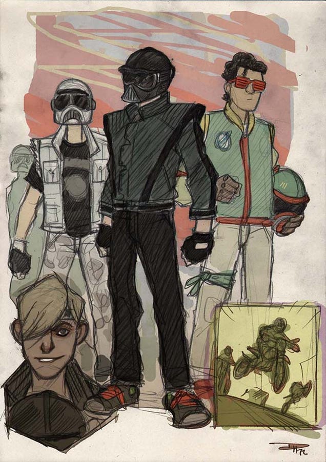 Star Wars Looks Rad as a 1980s Teen Movie