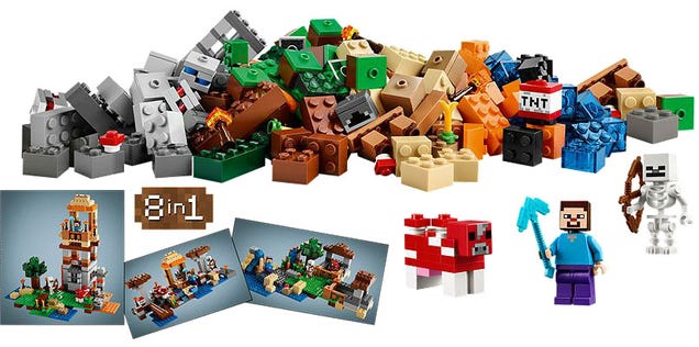 New Lego Minecraft sets available now