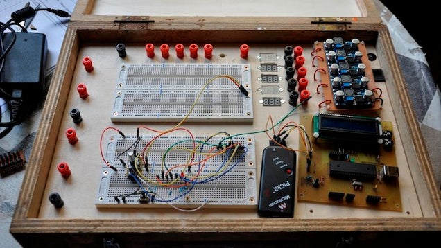 Build a Mobile Electronics Prototyping Kit Inside a Suitcase