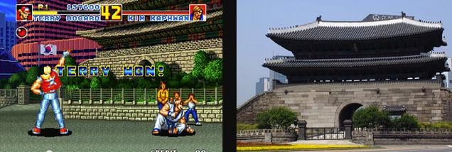 Fighting Game Locations in Real-Life