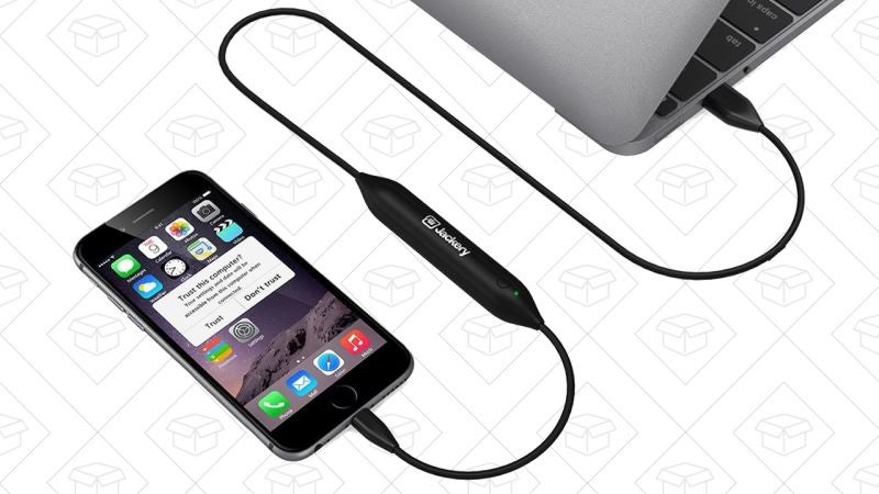 Today's Best Deals: Jackery 2-in-1 Battery Pack/Lightning Cable, Under-Desk Elliptical, Meat Smoker, and More