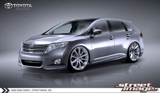 Toyota Reveals Venza Project Car For SEMA