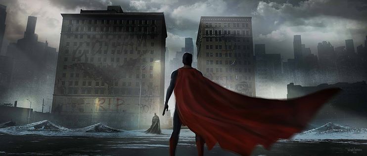 At Least Batman v Superman's Concept Art Makes Gotham and Metropolis Shine