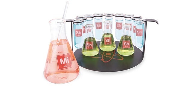 Study the Science of Shots With a Chemistry Set For Your Bar