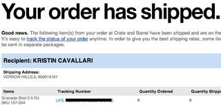 If You're An NFL QB, And You Post Your Wedding Registry Online, A Deadspin Reader Might Send You Shot Glasses
