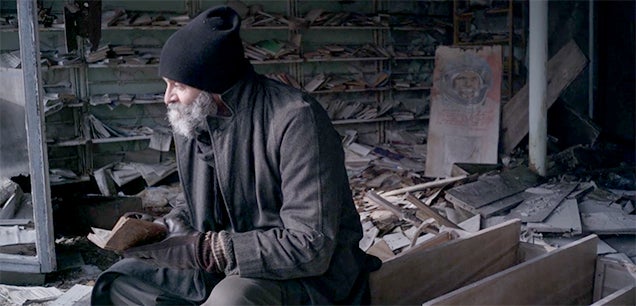 A man returns to Chernobyl after leaving decades ago
