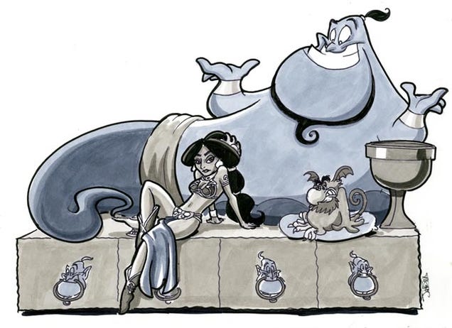 The Very Best of the Disney/Star Wars Mash-Up Art
