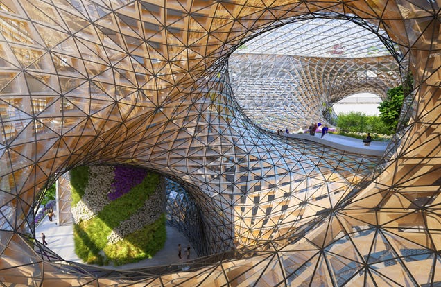This Futuristic Megamall Wants to Make Shopping Eco-Friendly