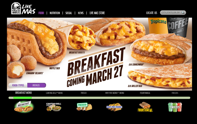 Fast Food Breakfast Envelops America In Ceaseless Embrace
