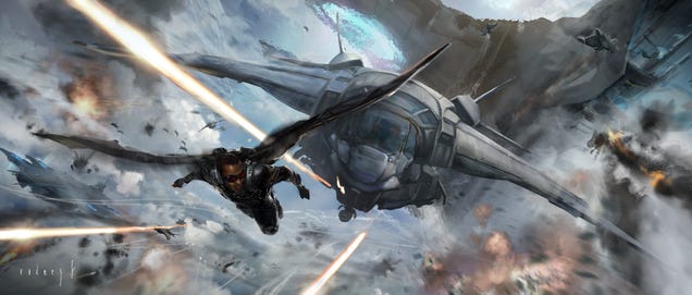 Brand new Captain America 2 concept art will make you pump your fist
