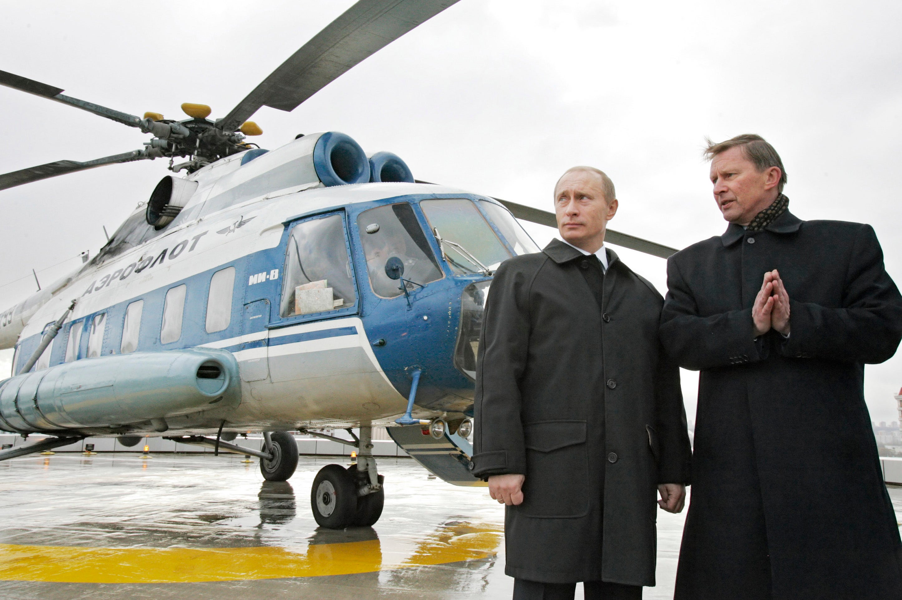 Вертолет ми8 президента России