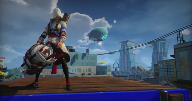 ​Wait. There's A Female Assassin In Sunset Overdrive?