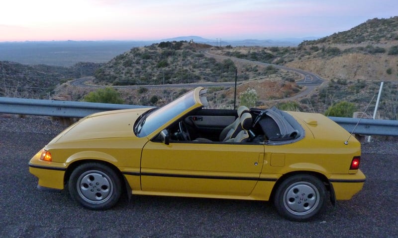 This Old Convertible Honda CRX Was The Best Car To Take Through The Desert