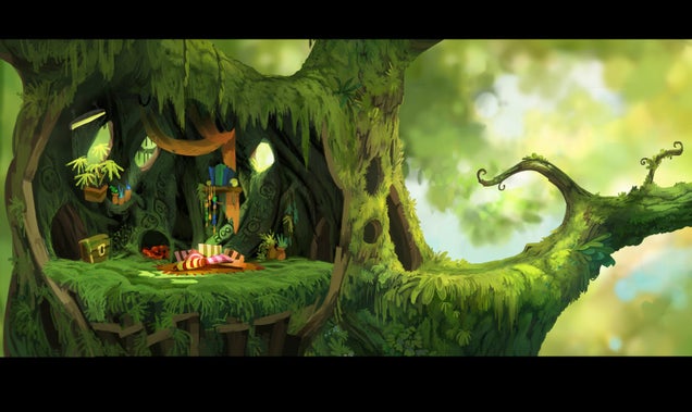 Drown Your Eyeballs in Rayman: Origins' Gorgeous Concept Art