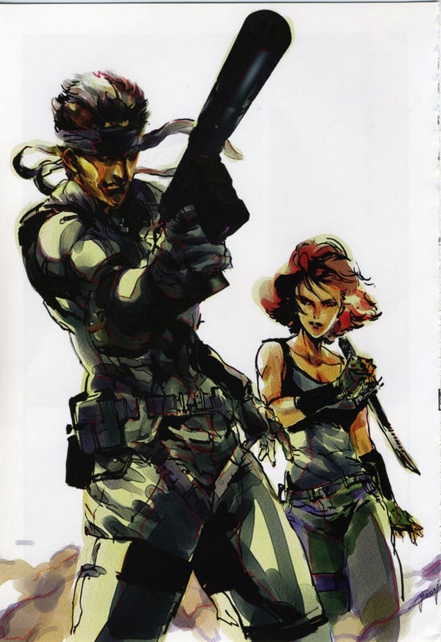 Metal Gear Ain't Metal Gear Without Yoji Shinkawa's Iconic Art