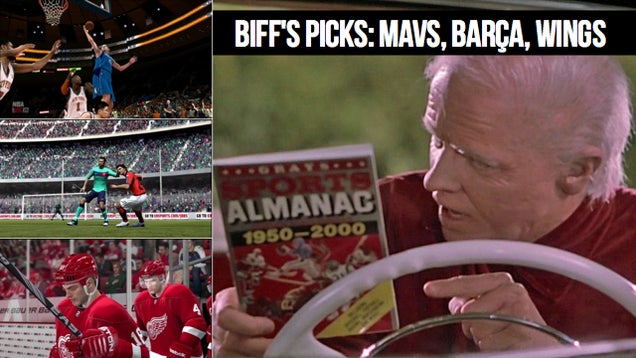 Biff Tannen Predicts This Weekend's Biggest Sports Matchups