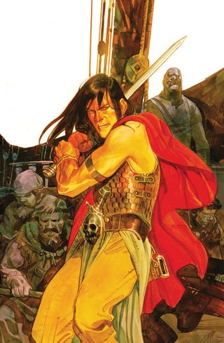Read an exclusive sneak peek of Dark Horse Comics' Conan The Barbarian!