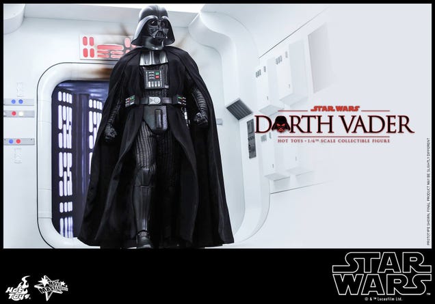 The Definitive Darth Vader Figure Even Has His Iconic Breathing Sounds