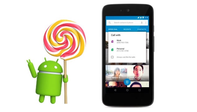 Six months later & # xE9; s, Android Lollipop finally taking off