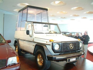 The Evolution Of The Popemobile
