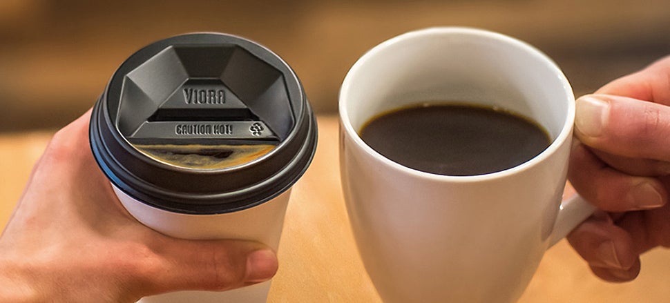 Someone Finally Designed a Better Disposable Coffee Cup Lid