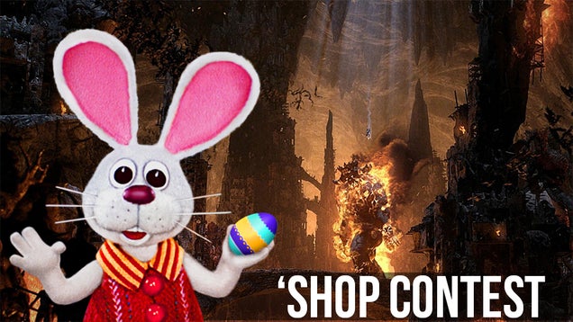 Kotaku 'Shop Contest: The Easter Bunny Goes To Hell