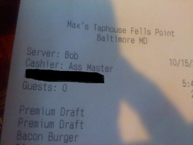 Fast Food Restaurants Really Don't Like Asians (and More Fast Food Receipt Insanity)